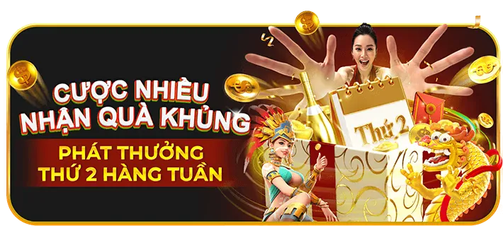 Thưởng nạp tiền VIP